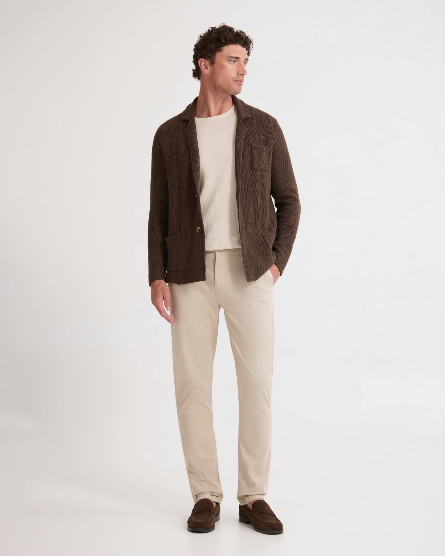Fernando Cotton Boxy Cardigan