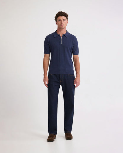 Remy Zip Neck Polo