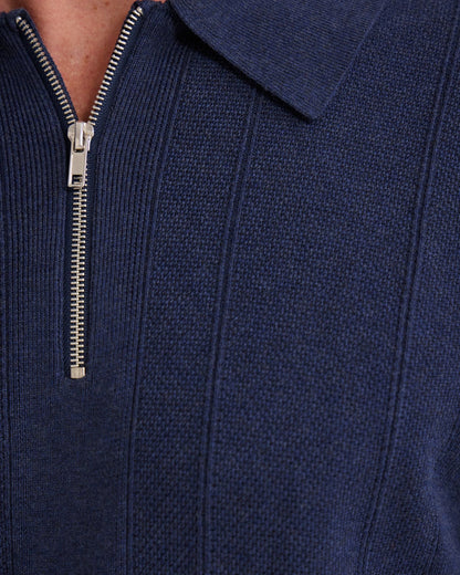 Remy Zip Neck Polo