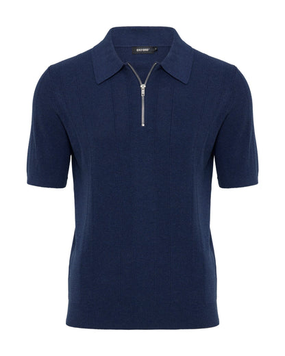 Remy Zip Neck Polo