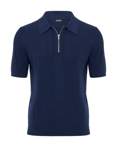 Remy Zip Neck Polo