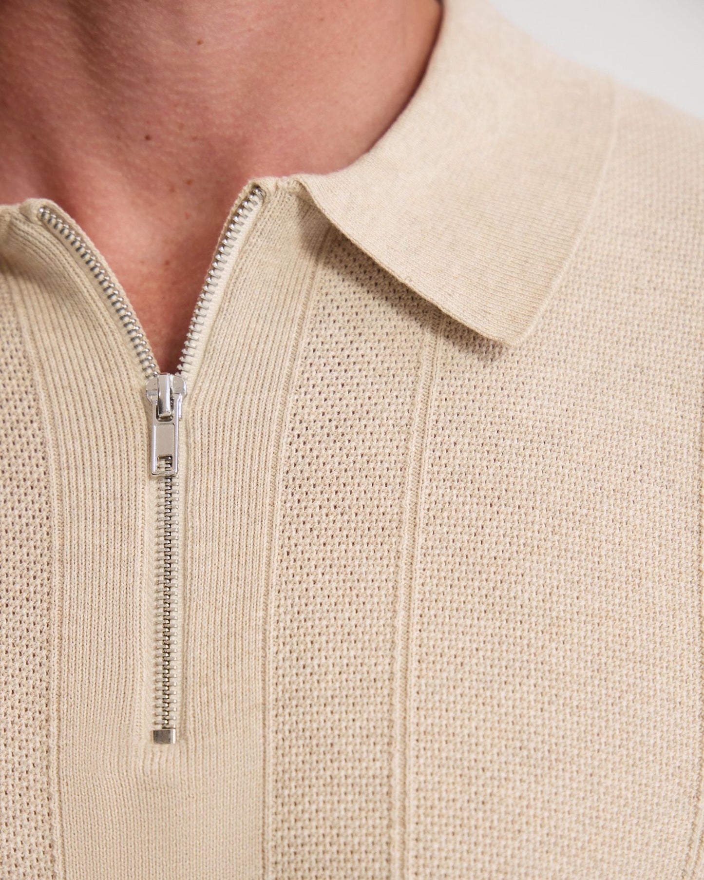 Remy Zip Neck Polo