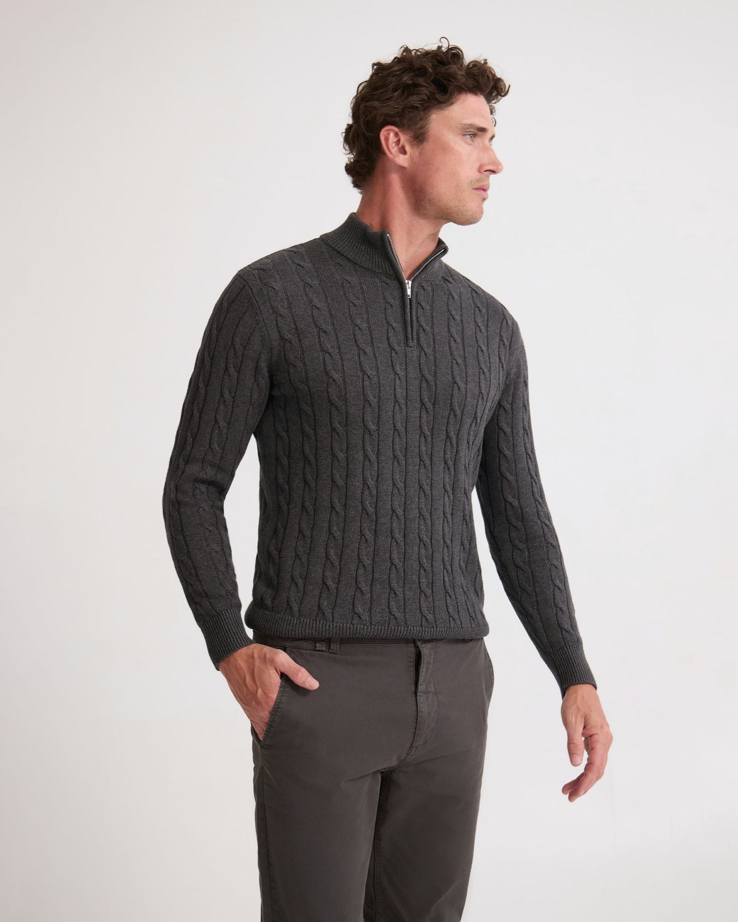Marlon Zip Neck Cable