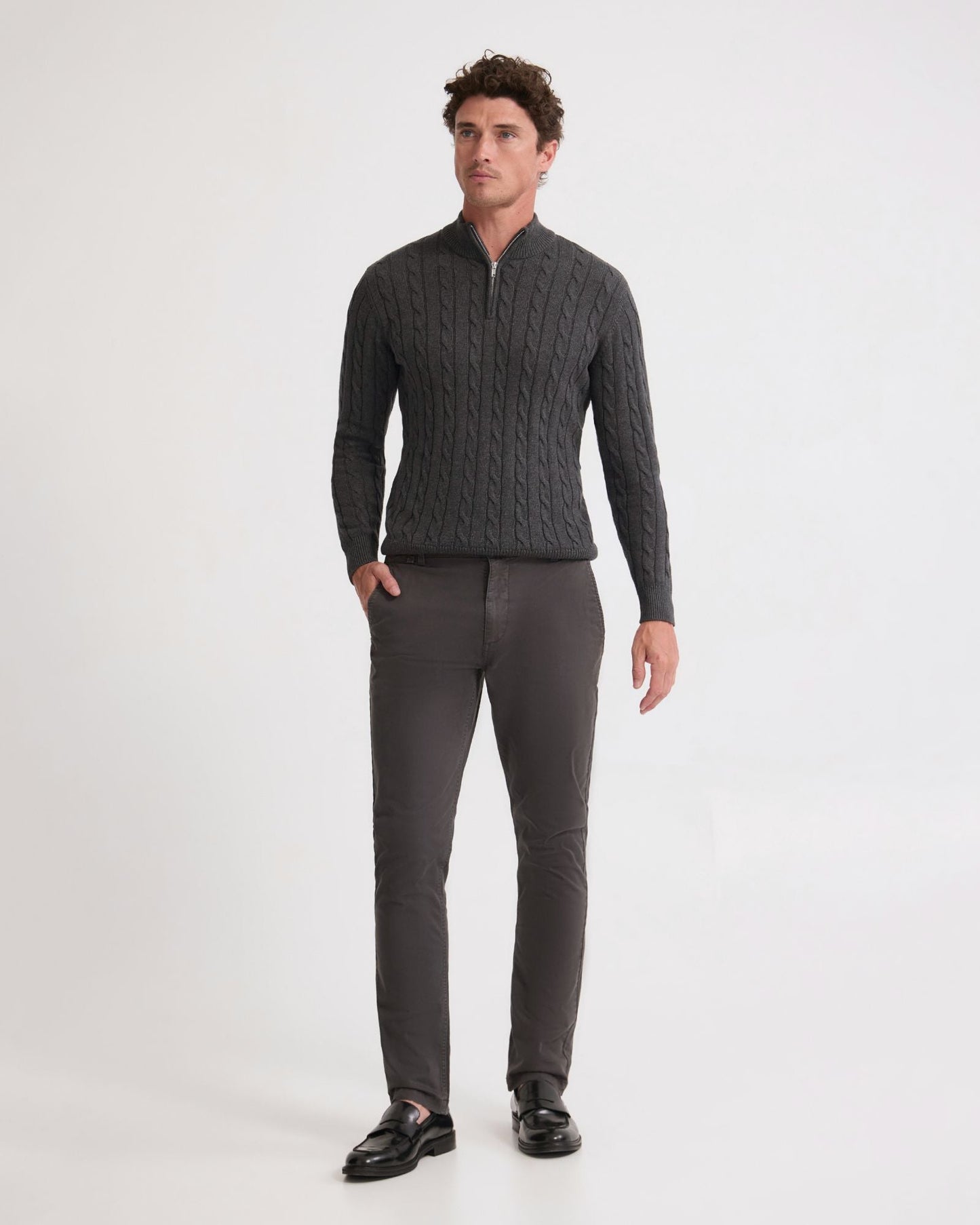 Marlon Zip Neck Cable
