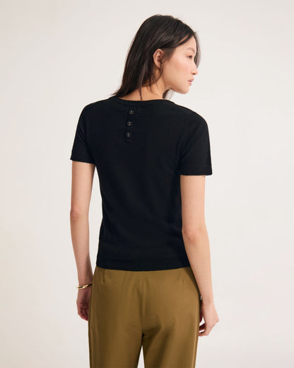Grace Short Sleeve Merino Knit