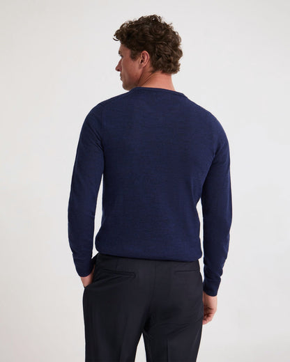 Basic V-Neck Pure Wool Pullover