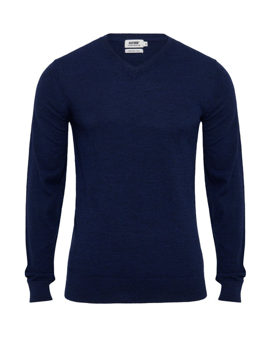 Basic V-Neck Pure Wool Pullover