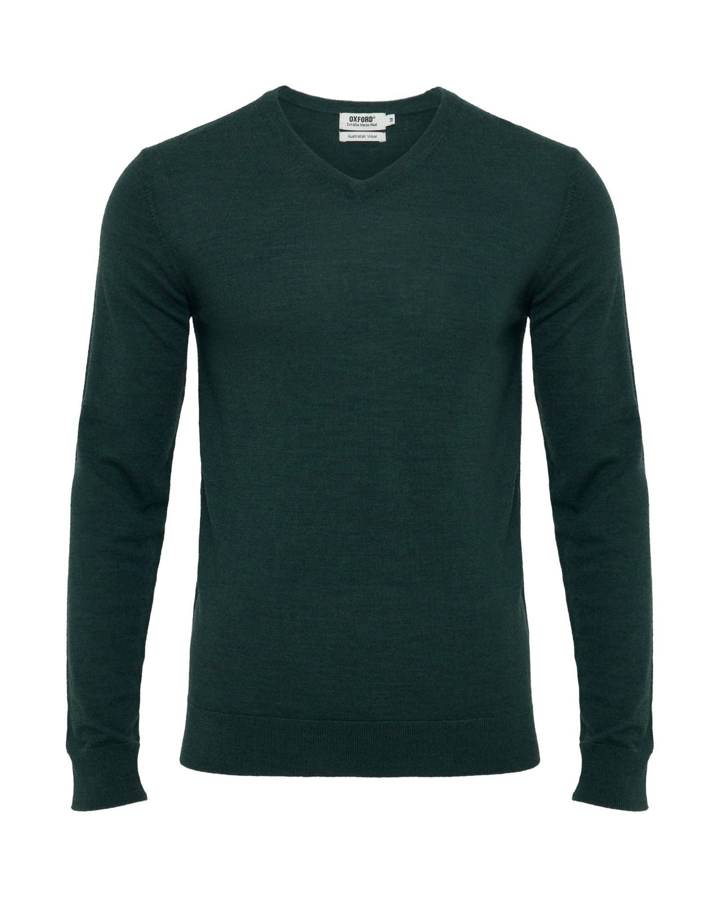 Basic V-Neck Pure Wool Pullover