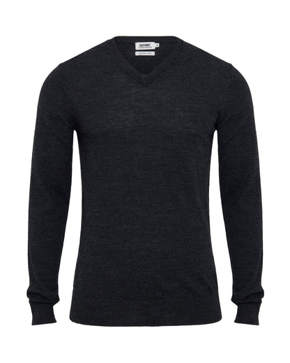 Basic V-Neck Pure Wool Pullover