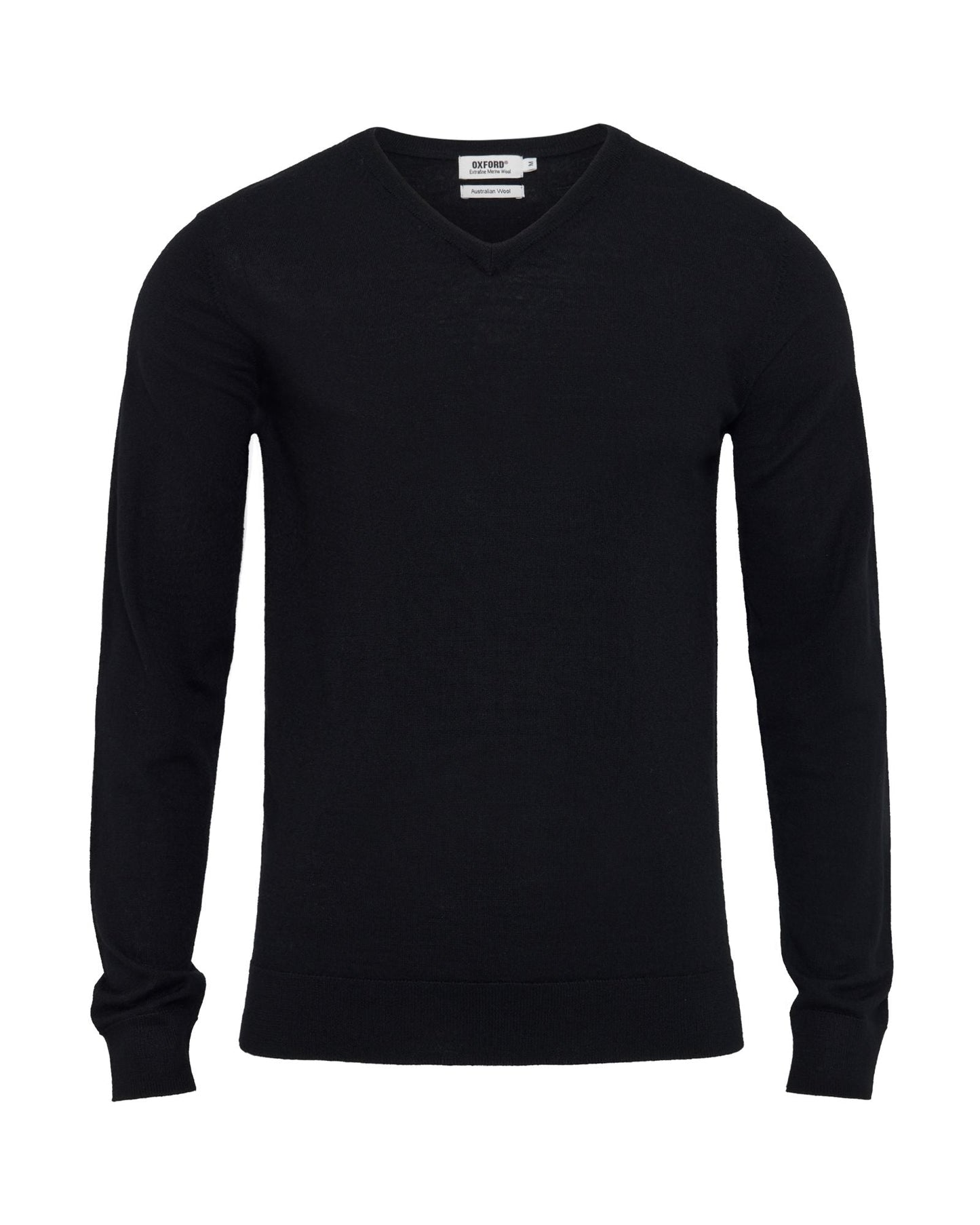 Basic V-Neck Pure Wool Pullover
