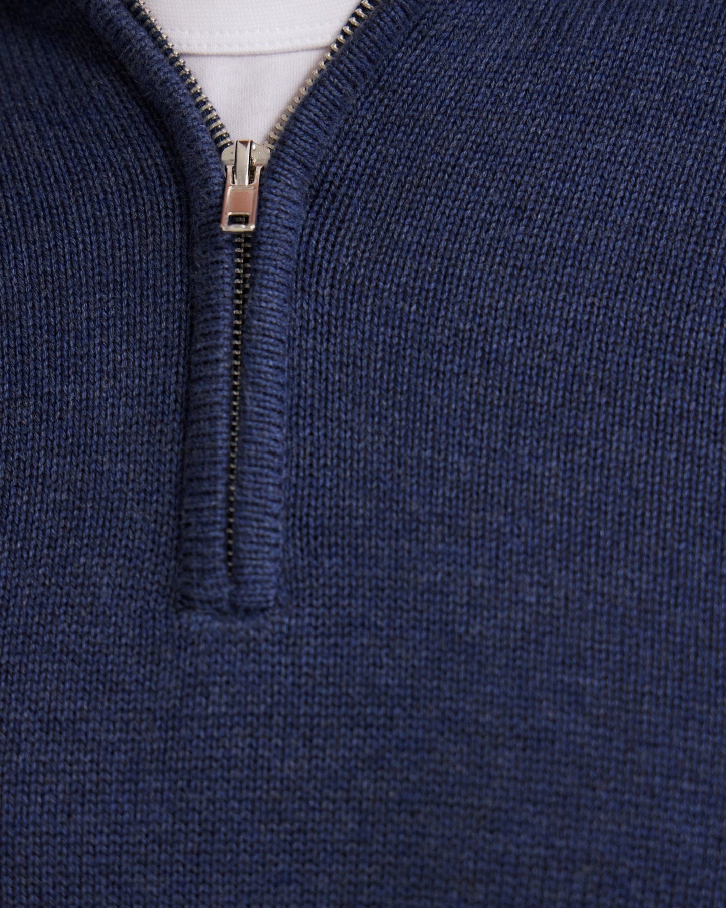 Robert Zip Neck Knit Pullover