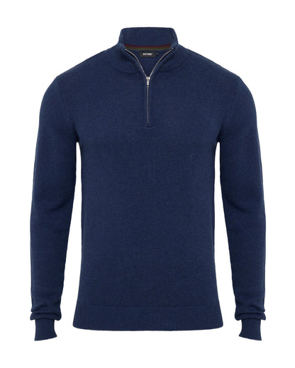 Robert Zip Neck Knit Pullover