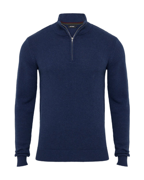 Robert Zip Neck Knit Pullover