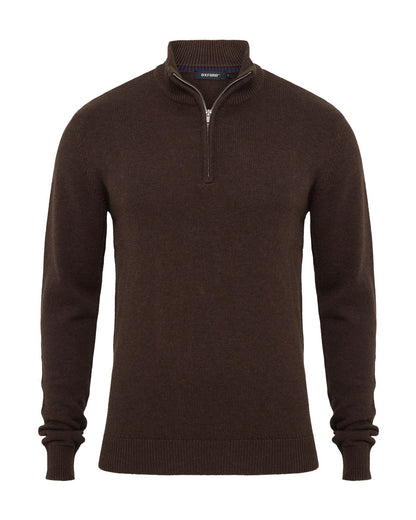 Robert Zip Neck Knit Pullover