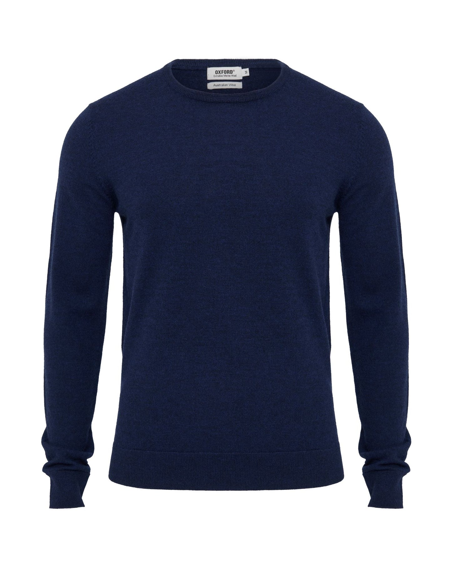 Crew Neck Pure Merino Wool Pullover