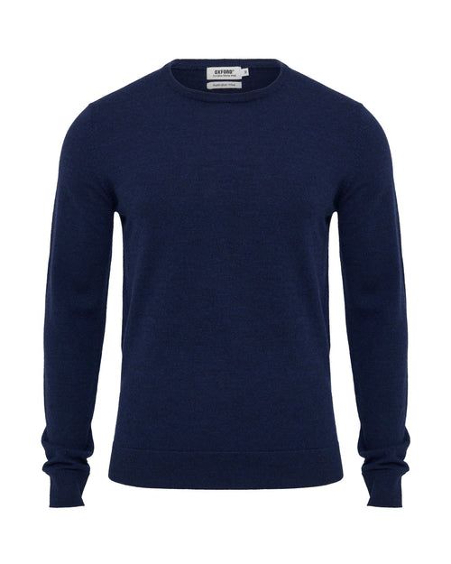 Crew Neck Pure Merino Wool Pullover