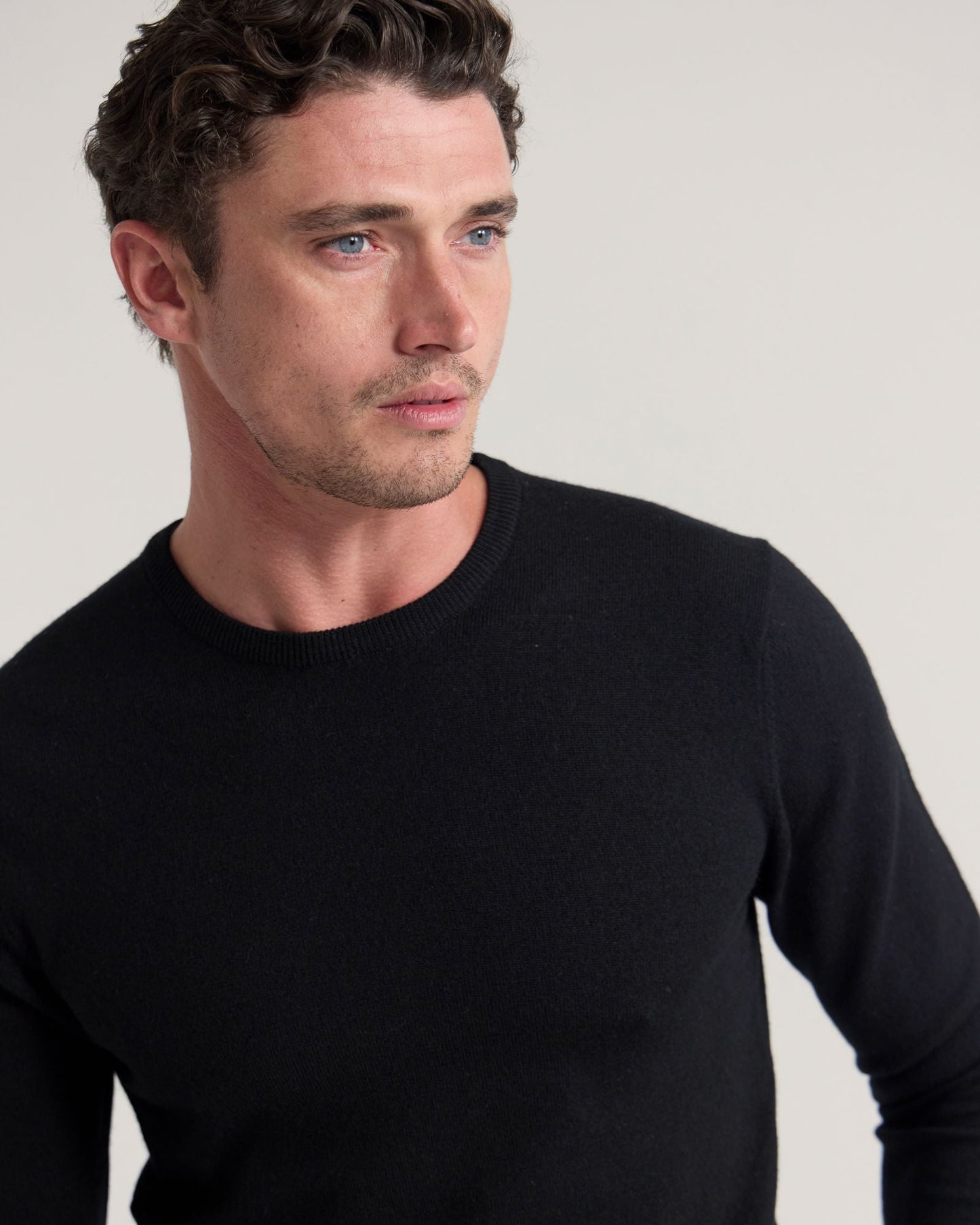 Crew Neck Pure Merino Wool Pullover