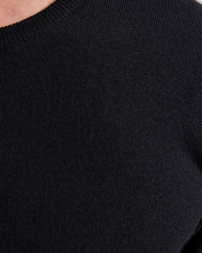 Crew Neck Pure Merino Wool Pullover