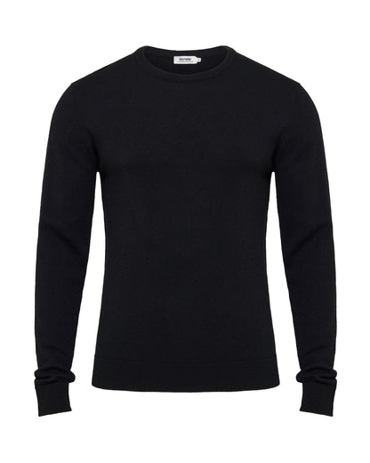 Crew Neck Pure Merino Wool Pullover