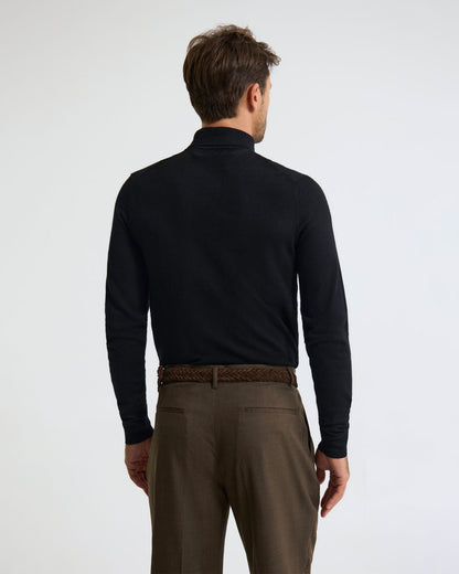 Aaron Turtle Neck Merino Pullover