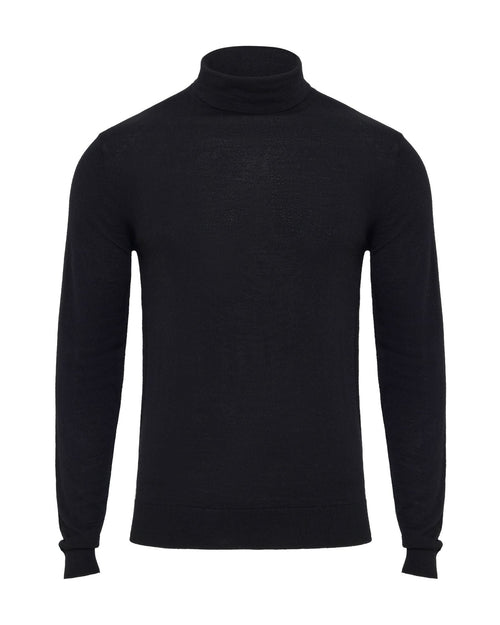 Aaron Turtle Neck Merino Pullover