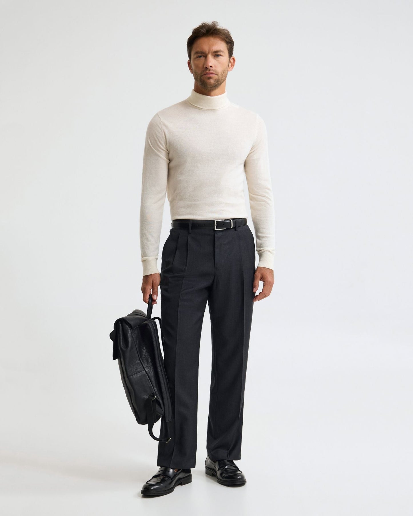 Aaron Turtle Neck Merino Pullover