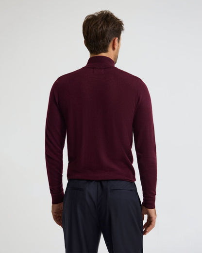Merino Zip-Neck Wool Pullover