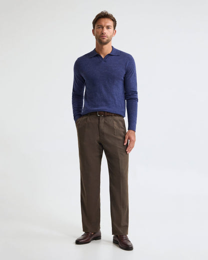 Blair Polo Collar Merino Knit