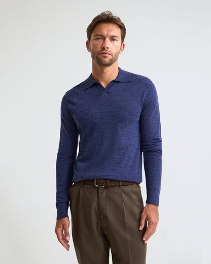 Blair Polo Collar Merino Knit