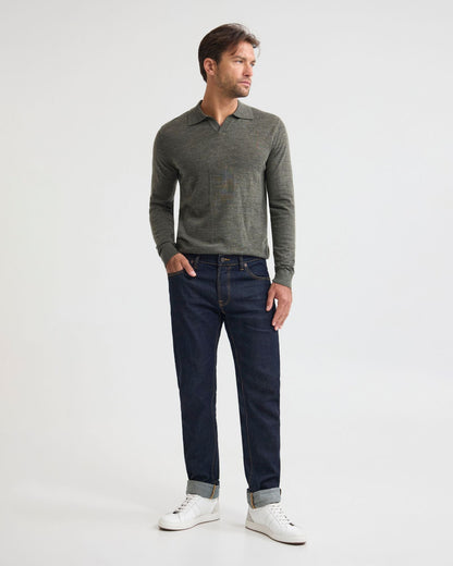 Blair Polo Collar Merino Knit