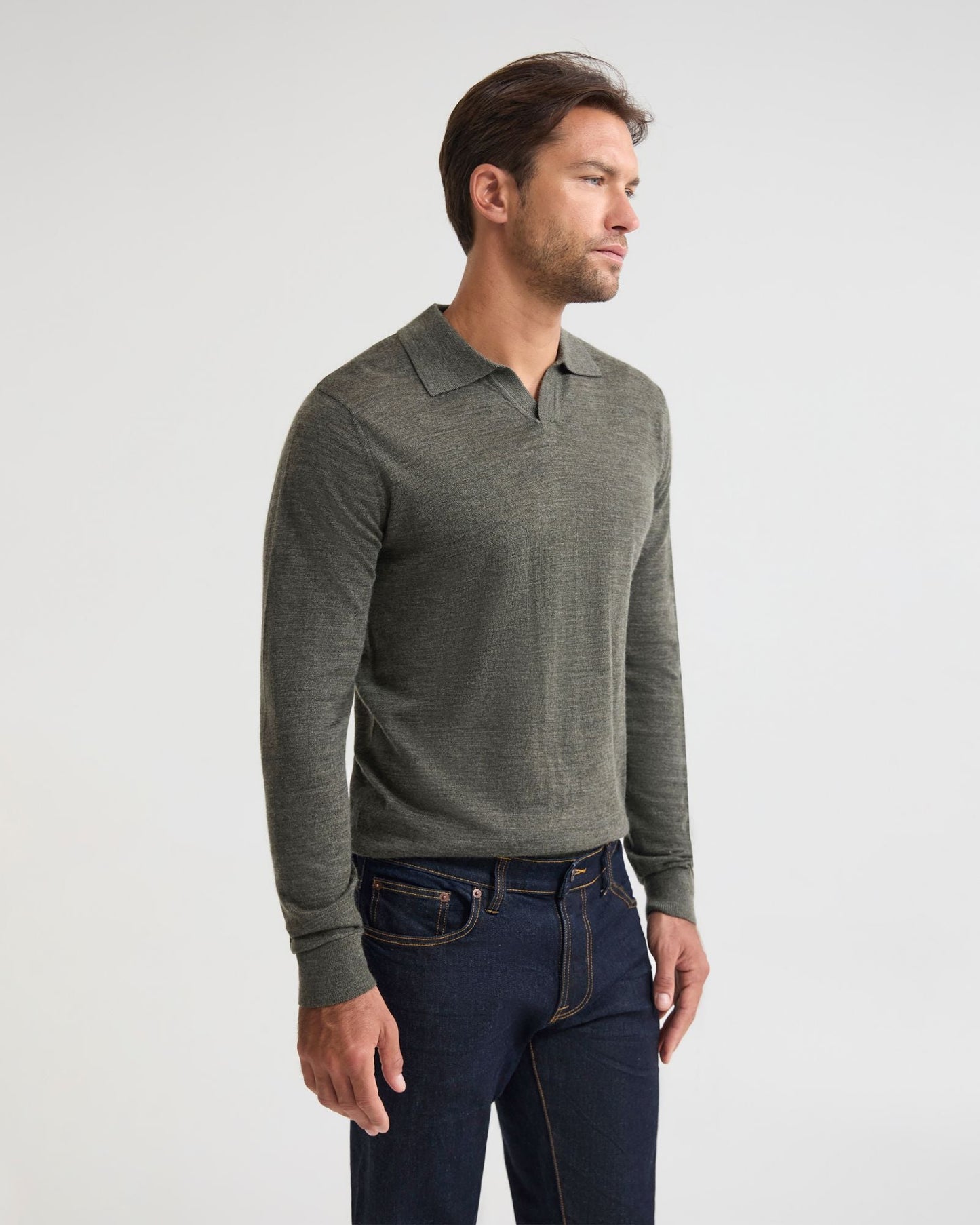 Blair Polo Collar Merino Knit