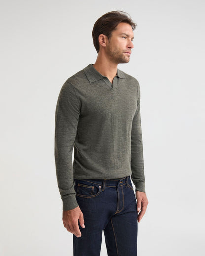 Blair Polo Collar Merino Knit