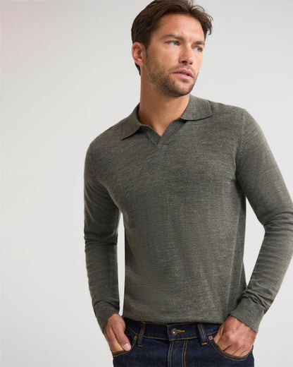 Blair Polo Collar Merino Knit