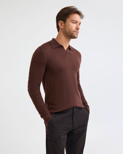 Blair Polo Collar Merino Knit