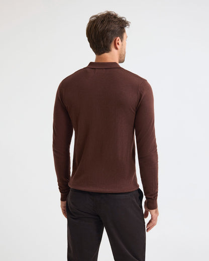 Blair Polo Collar Merino Knit