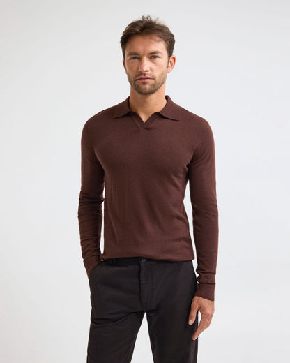 Blair Polo Collar Merino Knit