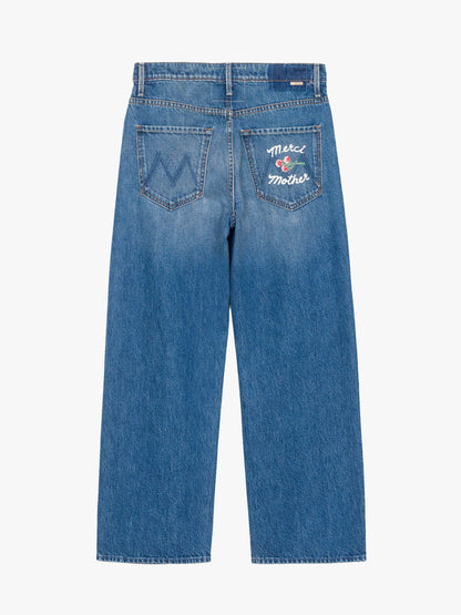 Merci x MOTHER The Dodger Ankle - Green Thumb