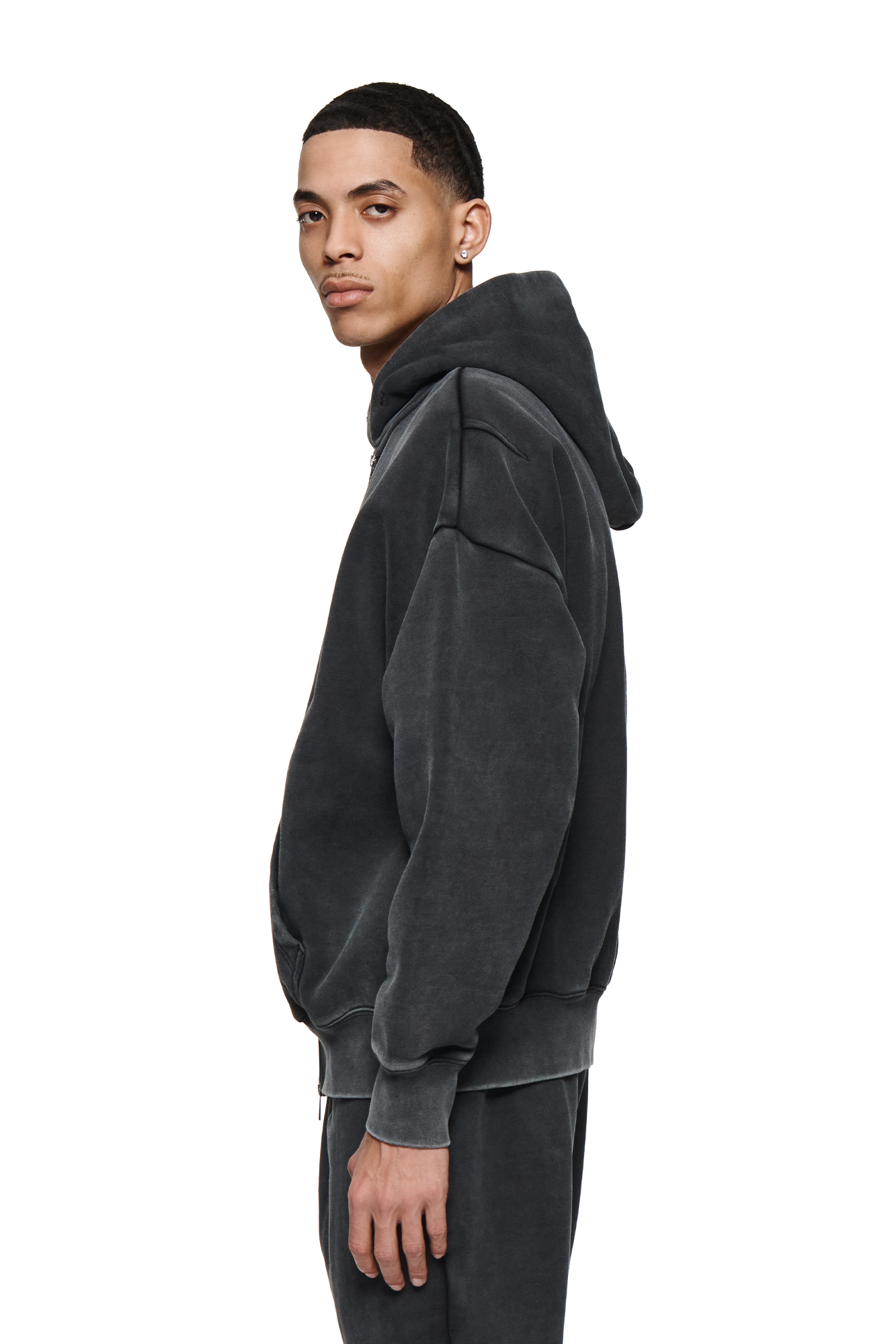 Blank Zip-Up Hoodie