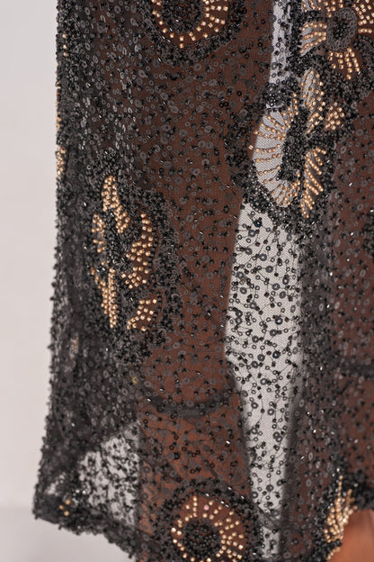 ALL EYES ON ME FLORAL MAXI SKIRT
