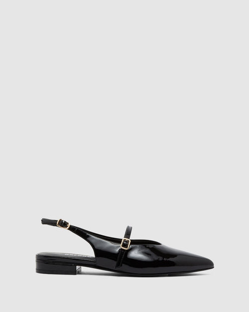 Tanya Patent Sling Back