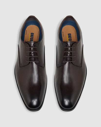 Ezra Lace Up Leather Derby Shoe