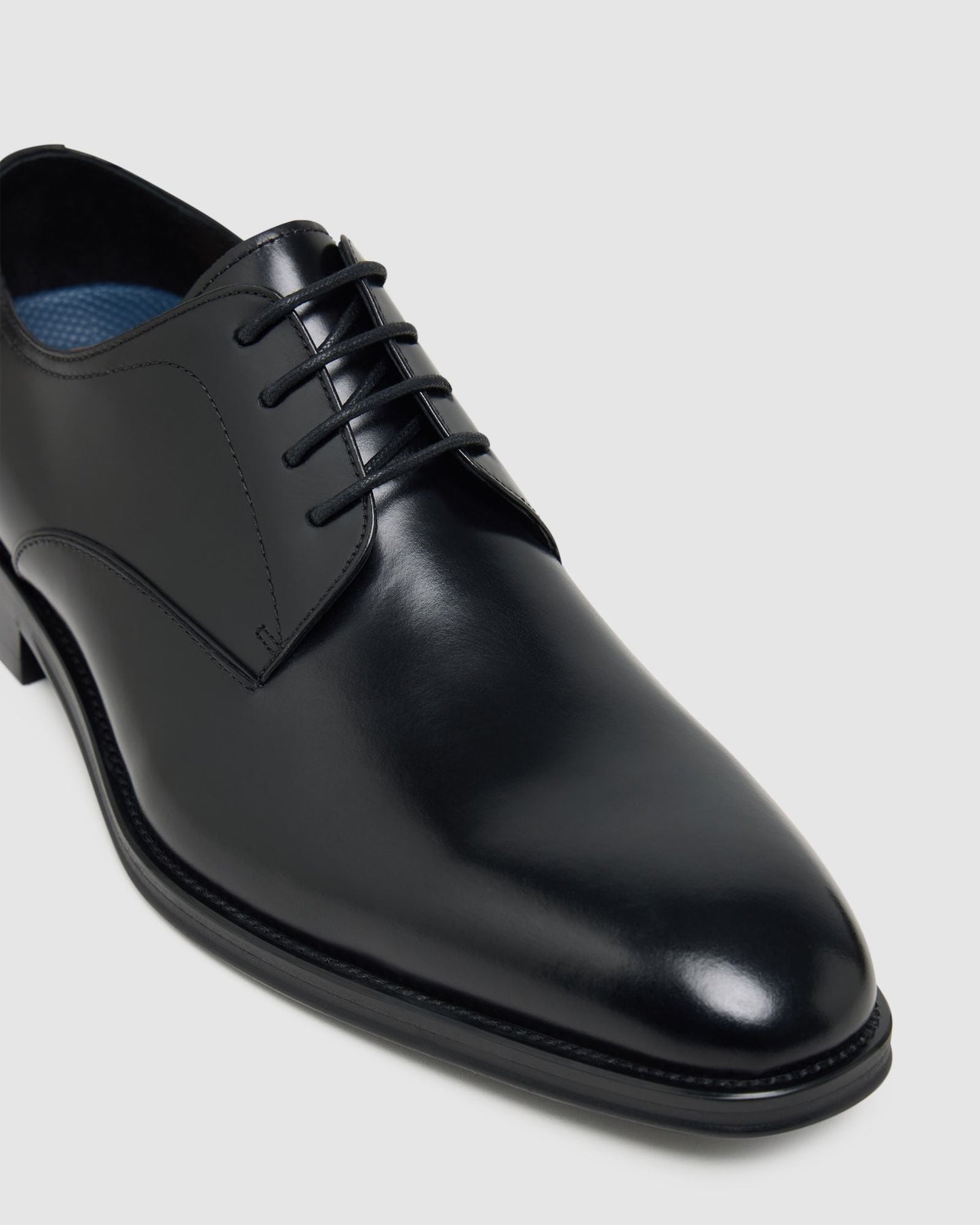 Ezra Lace Up Leather Derby Shoe