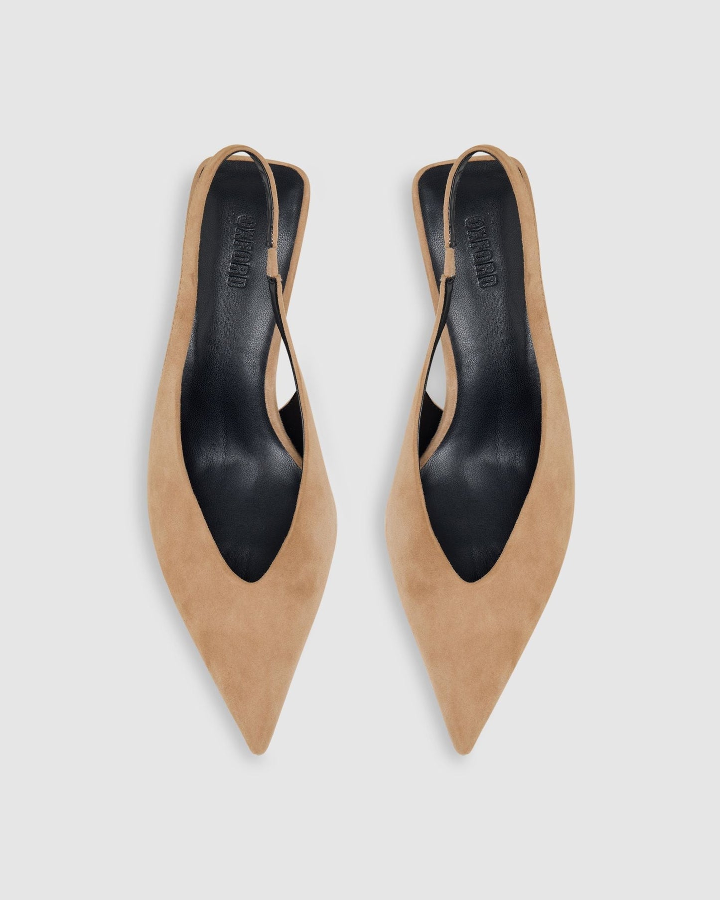 Roma Suede Sling Back Heel