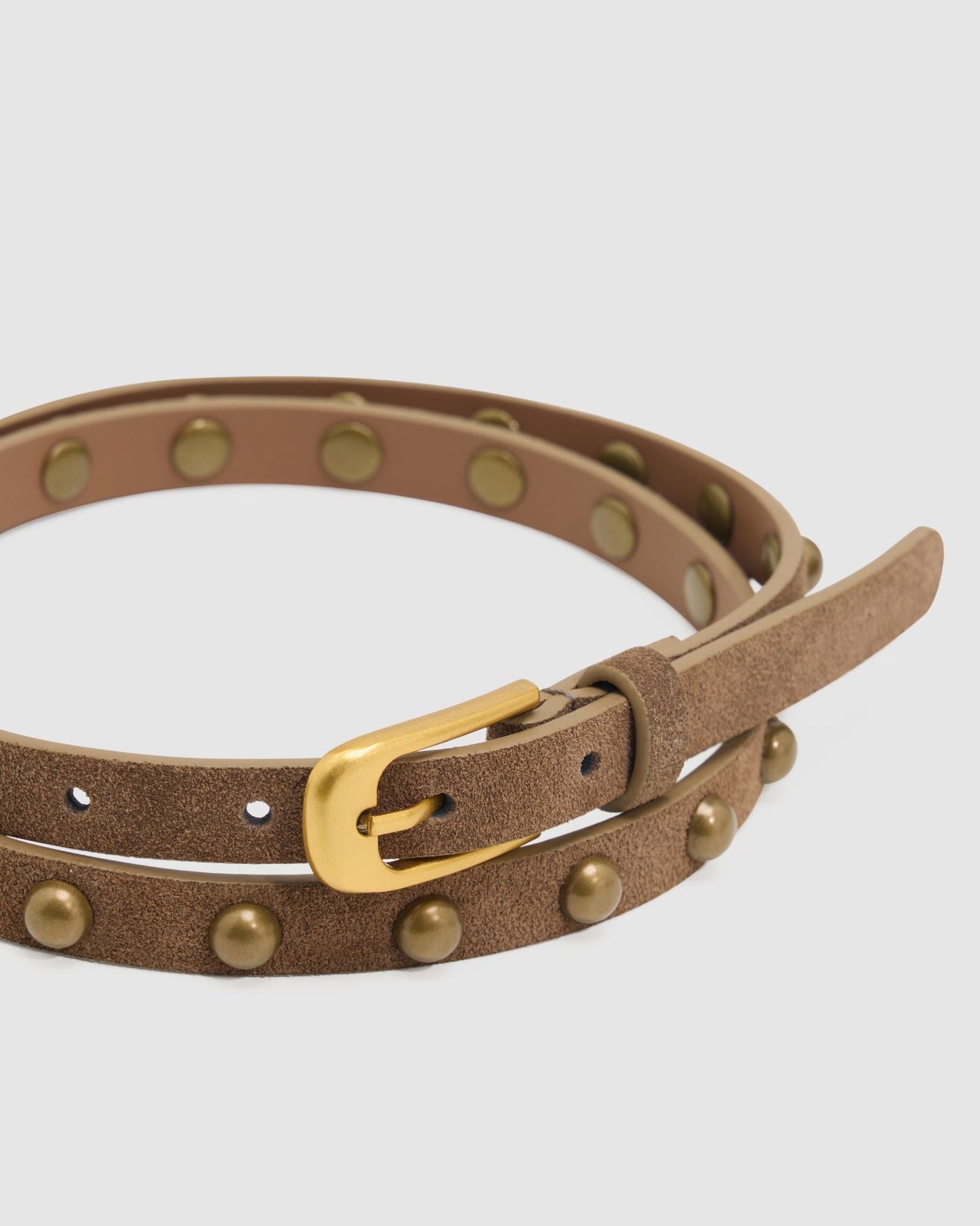 Gloria Skinny Stud Belt