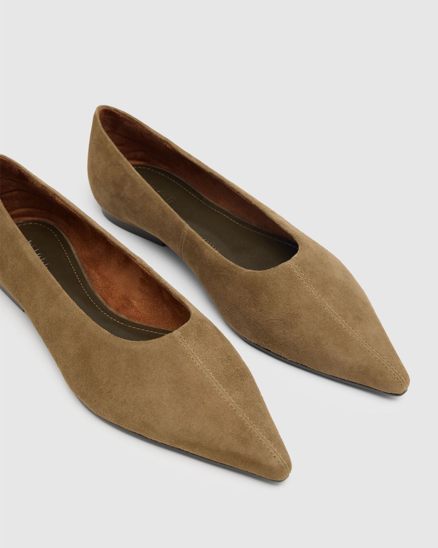 Reece Suede Pointy Flat