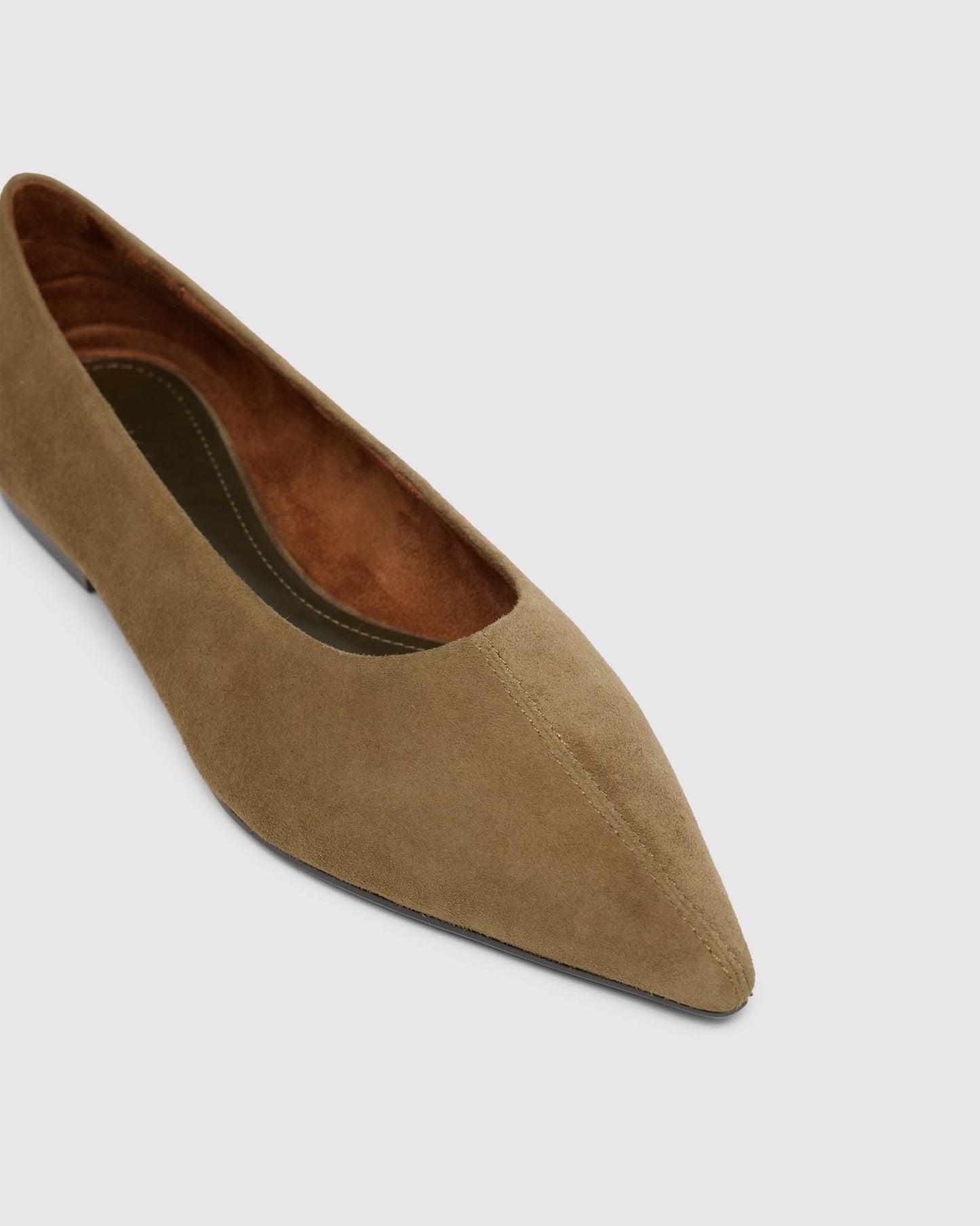 Reece Suede Pointy Flat