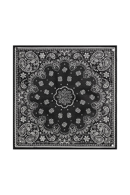 Paisley Leather Bandana