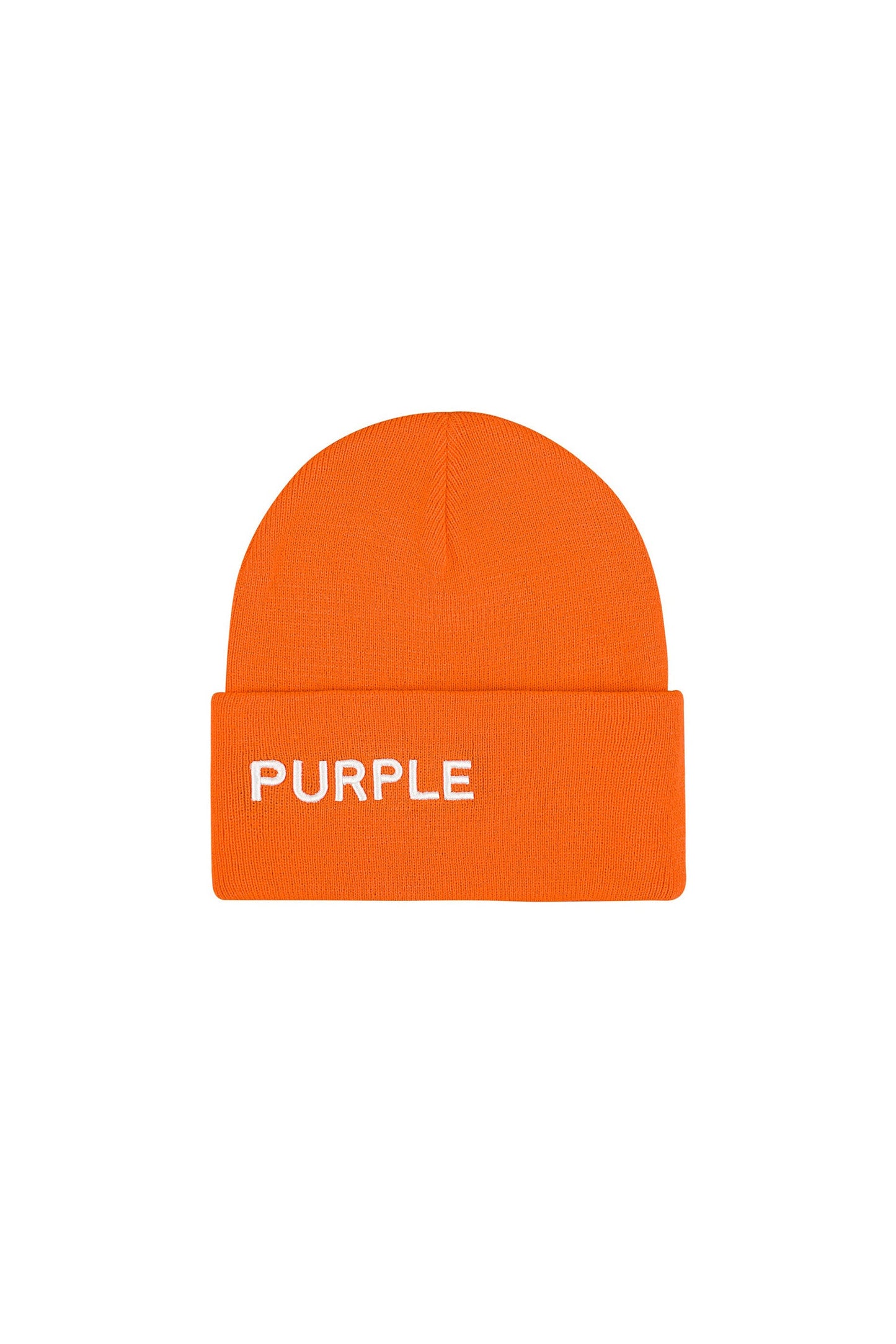 P921 ACRYLIC CUFFED BEANIE - Orange