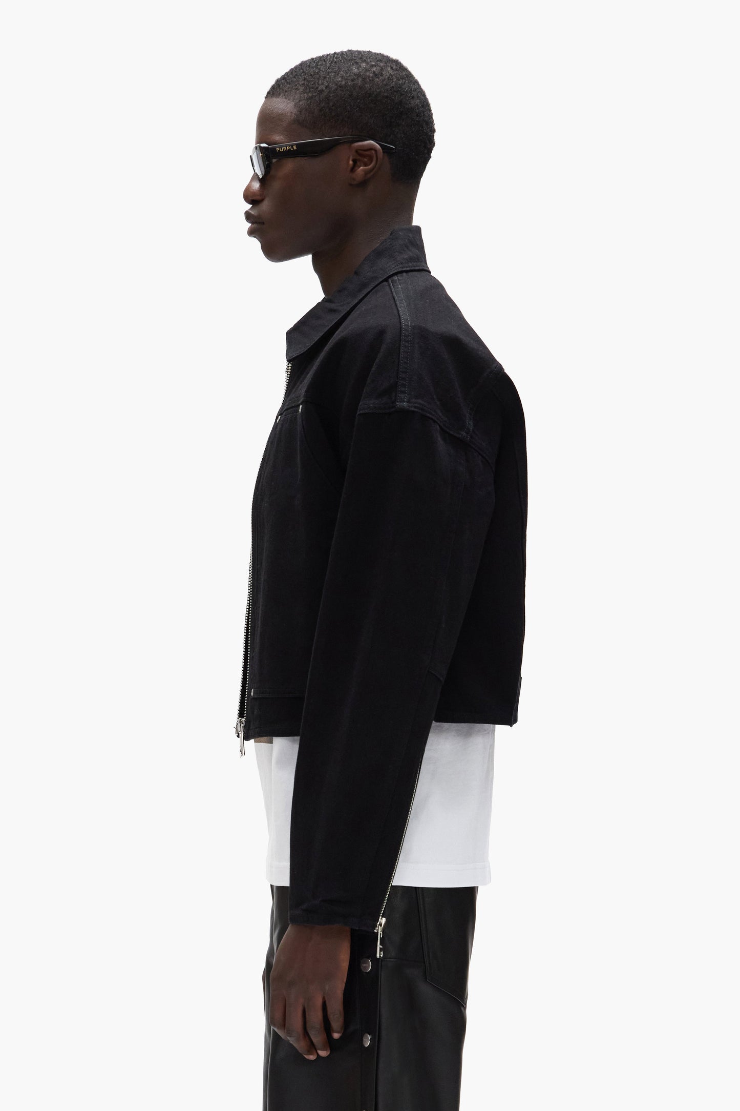 Cropped Carpenter Jacket