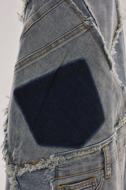 ALL OVER ME DENIM PATCHWORK JEANS